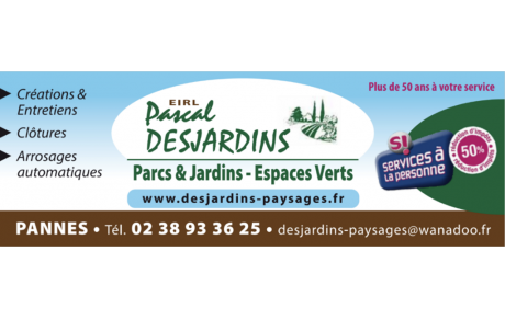PARCS ET JARDINS PASCAL DESJARDIN